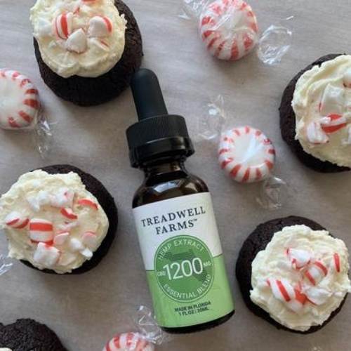 Chocolate Mint CBD Cookie