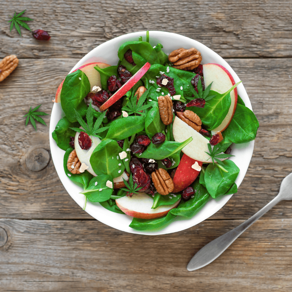 Hemp Honey Apple Salad