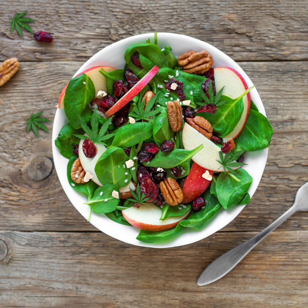 Hemp Honey Apple Salad