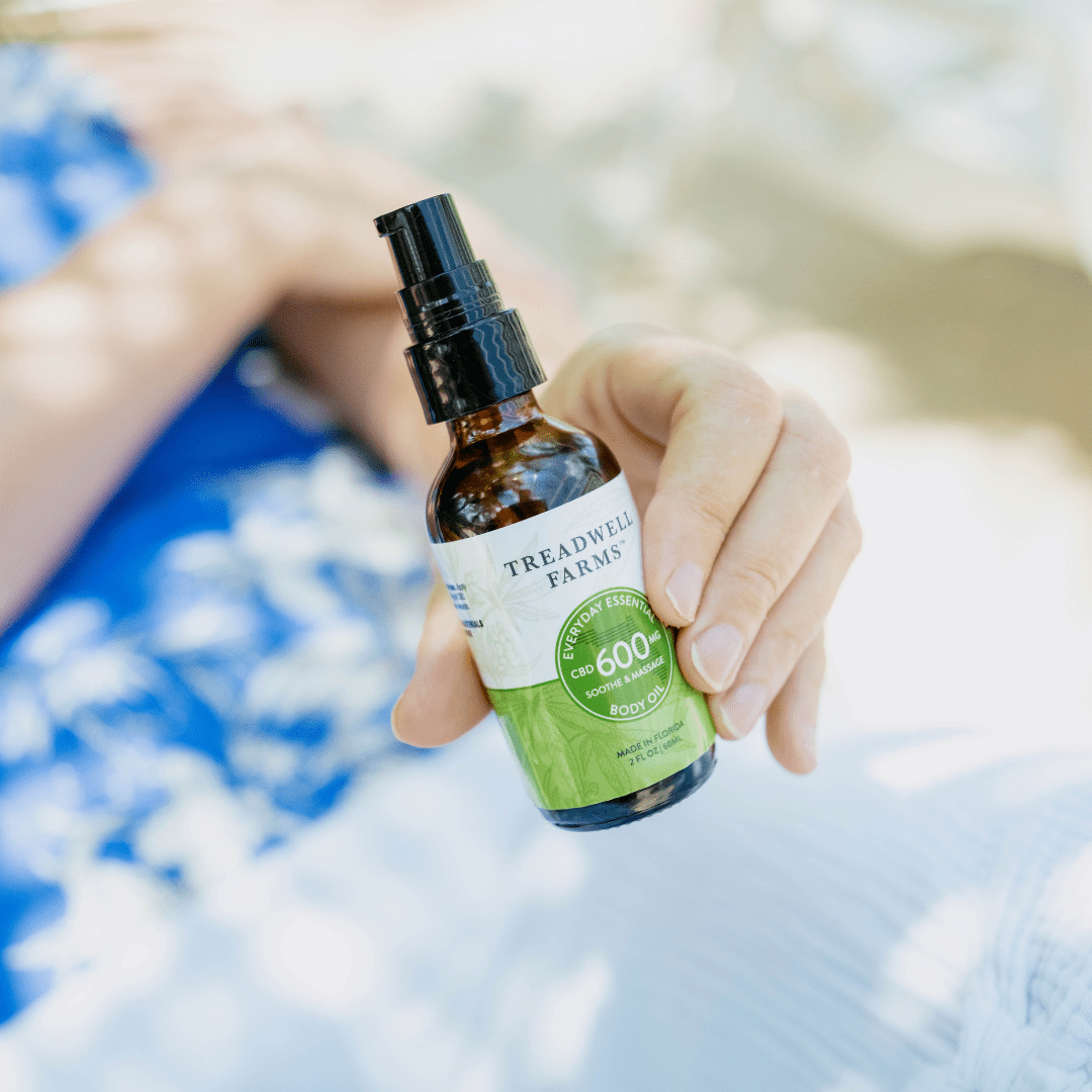 Everyday Essential CBD Body Oil - Treadwell Farms