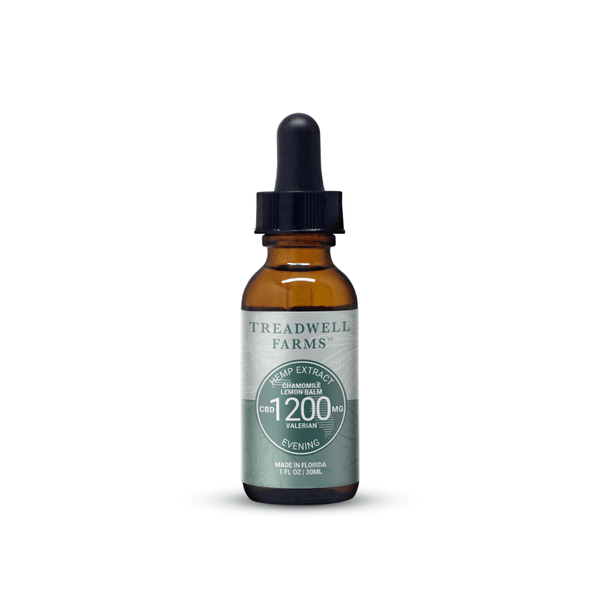 1200mg Evening Blend CBD Hemp Extract - Treadwell Farms