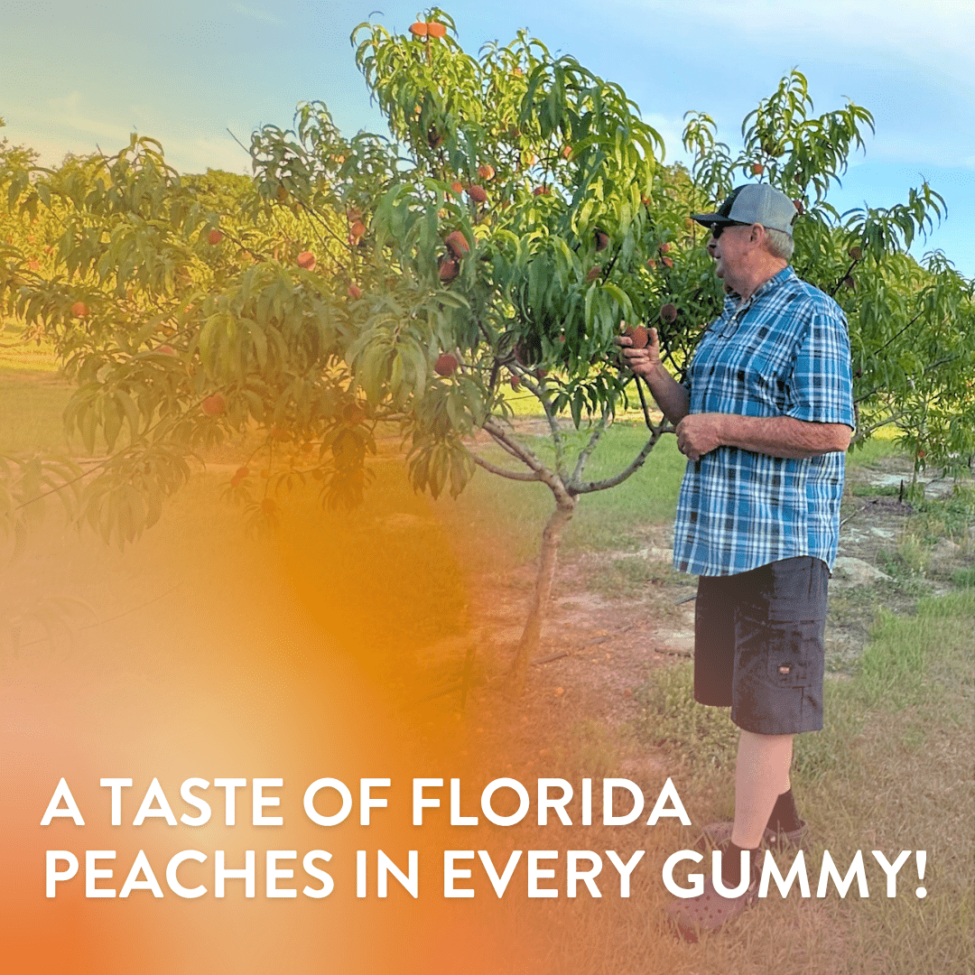 Relief Peach CBD Gummies (2:1) - Treadwell Farms