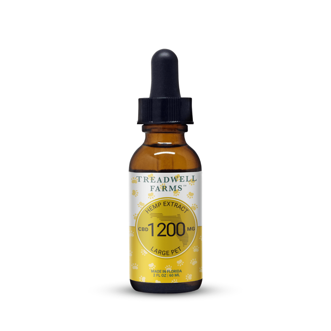 Pet CBD Extract | Hemp Oil for Dogs & Cats | Treadwell Farms