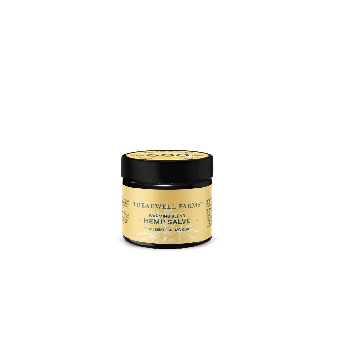 Warming CBD Hemp Salve | Soothe Muscles | Treadwell Farms