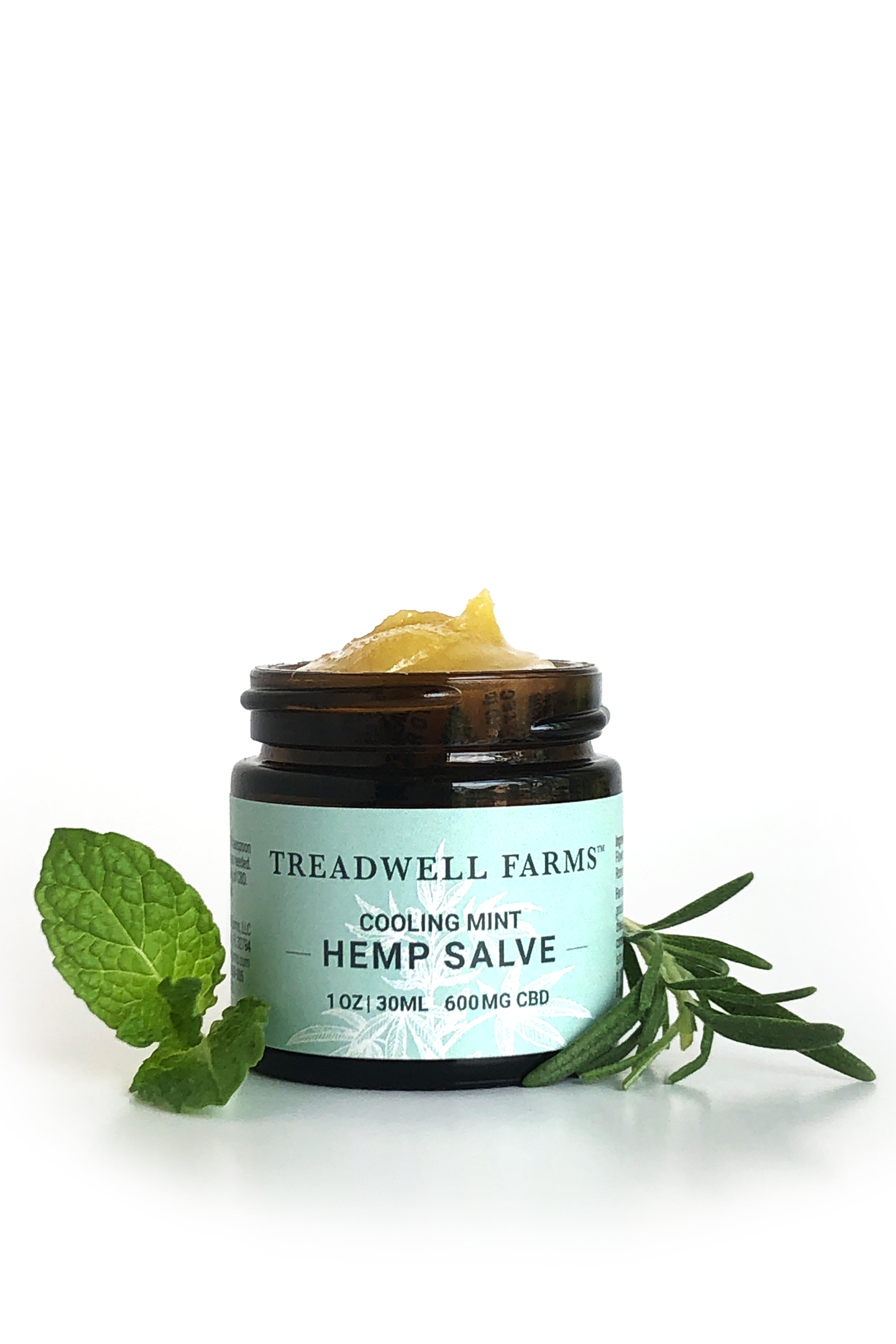 Cooling Mint Topical CBD Hemp Salve Treadwell Farms